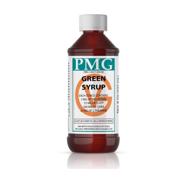 PMG Green Relaxation Syrup (8oz)